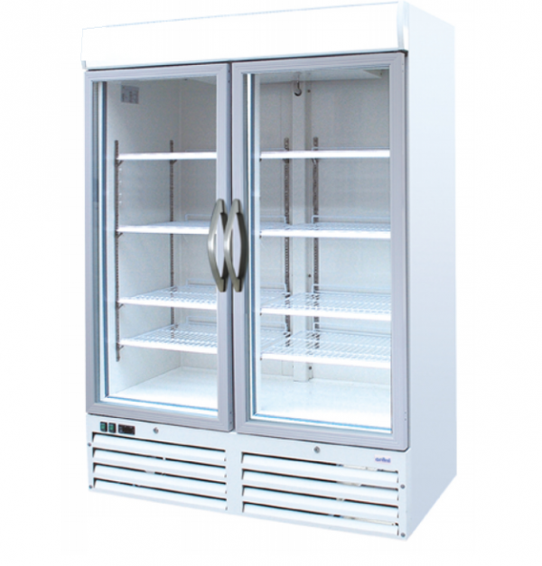 Double Glass Door Frozen Display