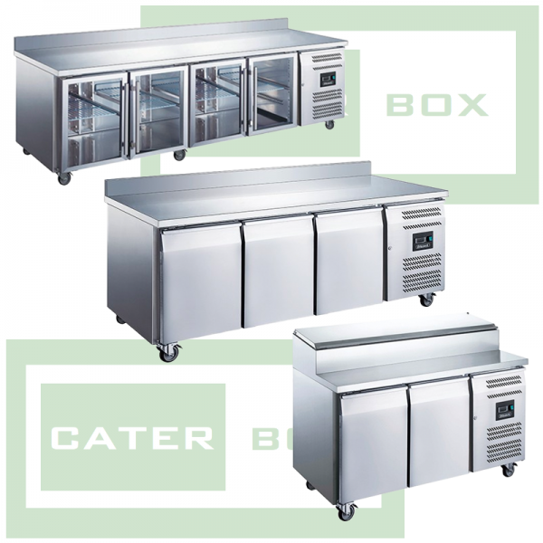 Blizzard GN1/1 Gastronorm Refrigerator Counters HBCXX