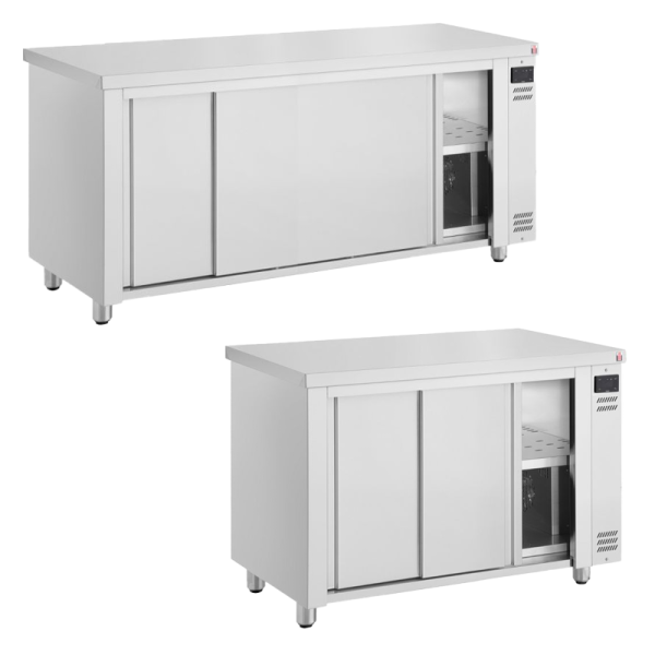 INOMAK Plain Top Hot Cupboard HCP