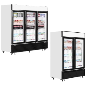 Interlevin Glass Door Display Freezer LGC5000-LGC75000