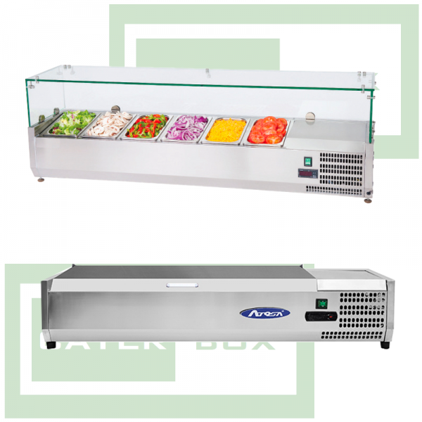 Atosa Cold Toppings Fridge ESL38XXGRS