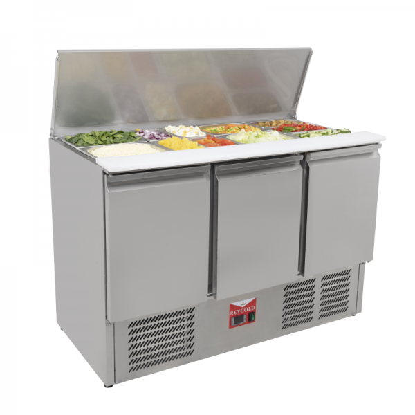 Three Door Saladette Preparation Fridge