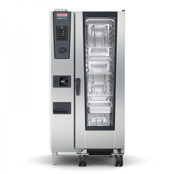 ICC201E-RATIONAL iCombi Classic-Model 20-1-1-Electric Free-standing Combi Oven-37.2 kW